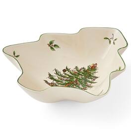 Spode - Christmas Tree 9 Inch Serving Dish - Multicolor - Multicolored