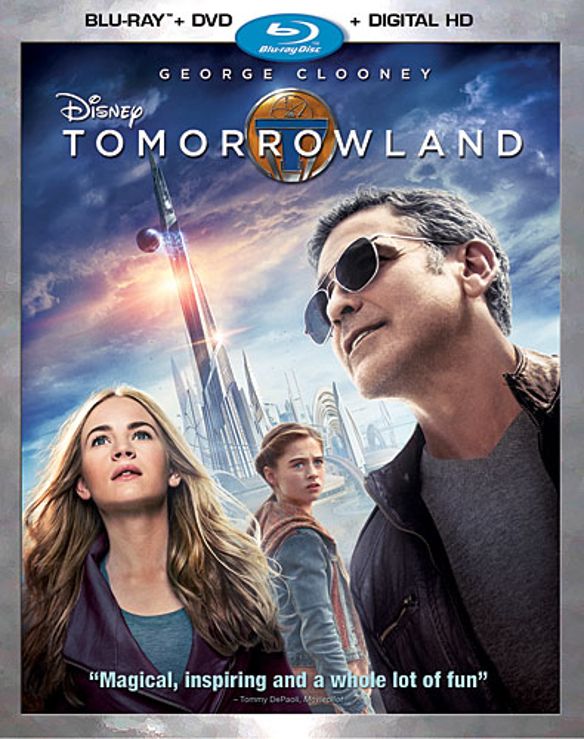  Tomorrowland [Includes Digital Copy] [Blu-ray/DVD] [2015]