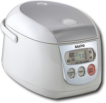 Sanyo ECJ-S35S 3-1/2-Cup Micro-Computerized Rice Cooker/Warmer