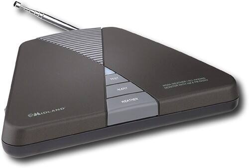 Angle Standard. Midland - NOAA Emergency Alert AM/FM Radio.