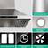 SS430 Stainless Steel
2 Adjustable 3W LED Lights
Gesture Sensing Points
1-15 Minutes Delayed Shut-off
4-Speed Suction Power Adjustment