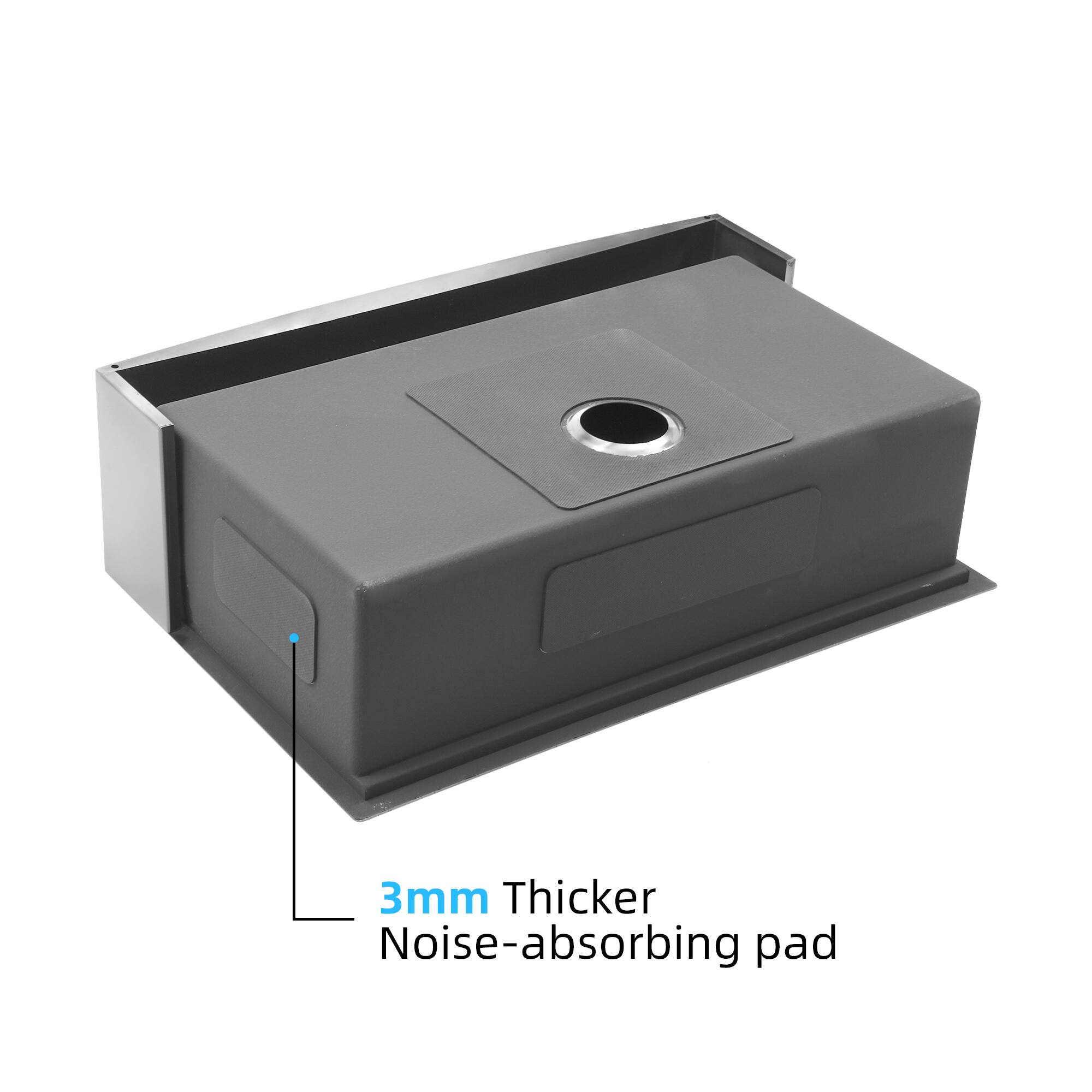 3mm Thicker Noise-absorbing pad
