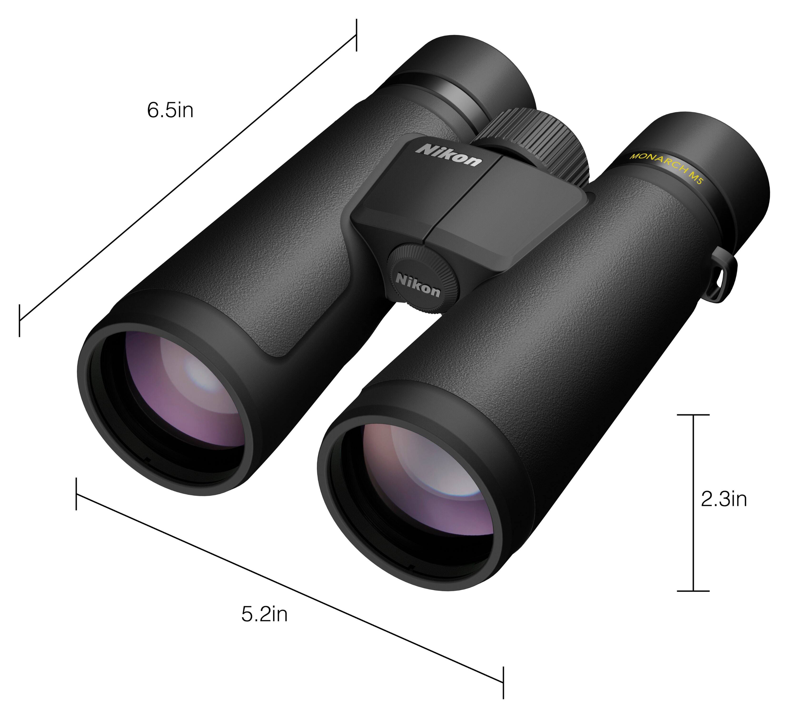 6.5in Nikon MONARCH MS RCH M5 Nikon 2.3in 5.2in