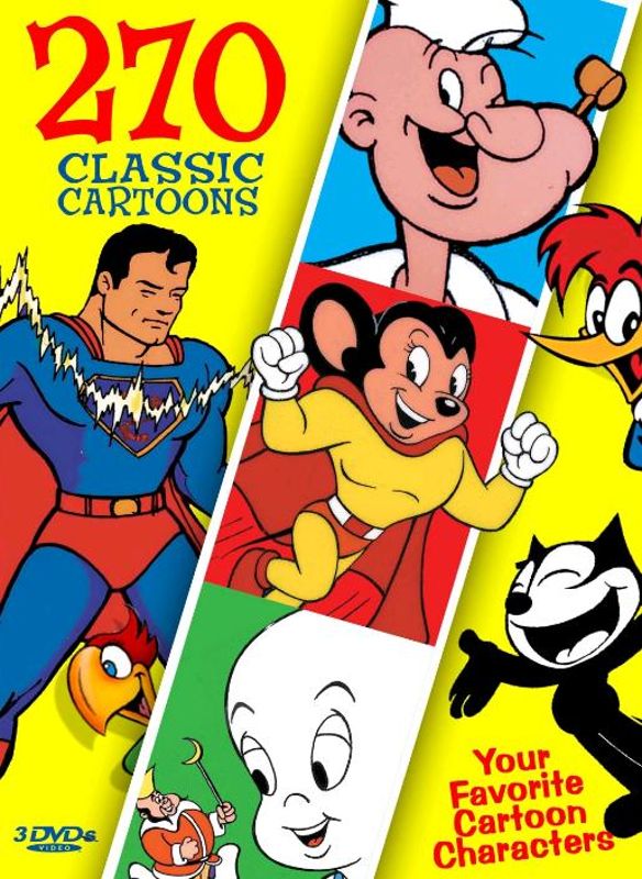  270 Classic Cartoons [3 Discs] [DVD]