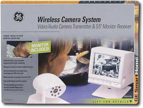 Wireless camera best sale with monitor receiver