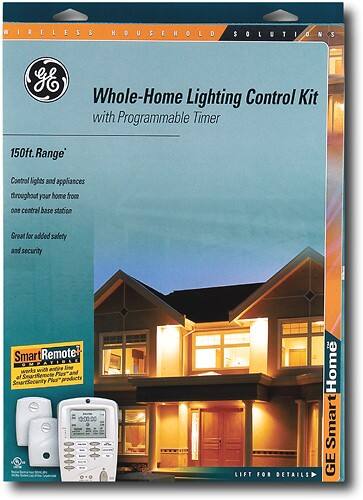 Front Standard. Jasco - SmartHome Whole Home Lighting Control Kit with Programmable Timer.