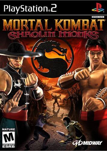 Front Standard. Mortal Kombat: Shaolin Monks - PlayStation 2.