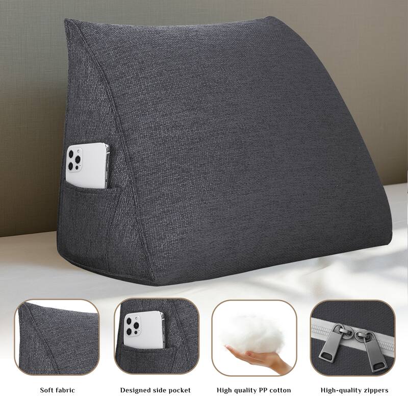 Soft fabric, designed side pocket, high-quality PP cotton, high-quality zippers.