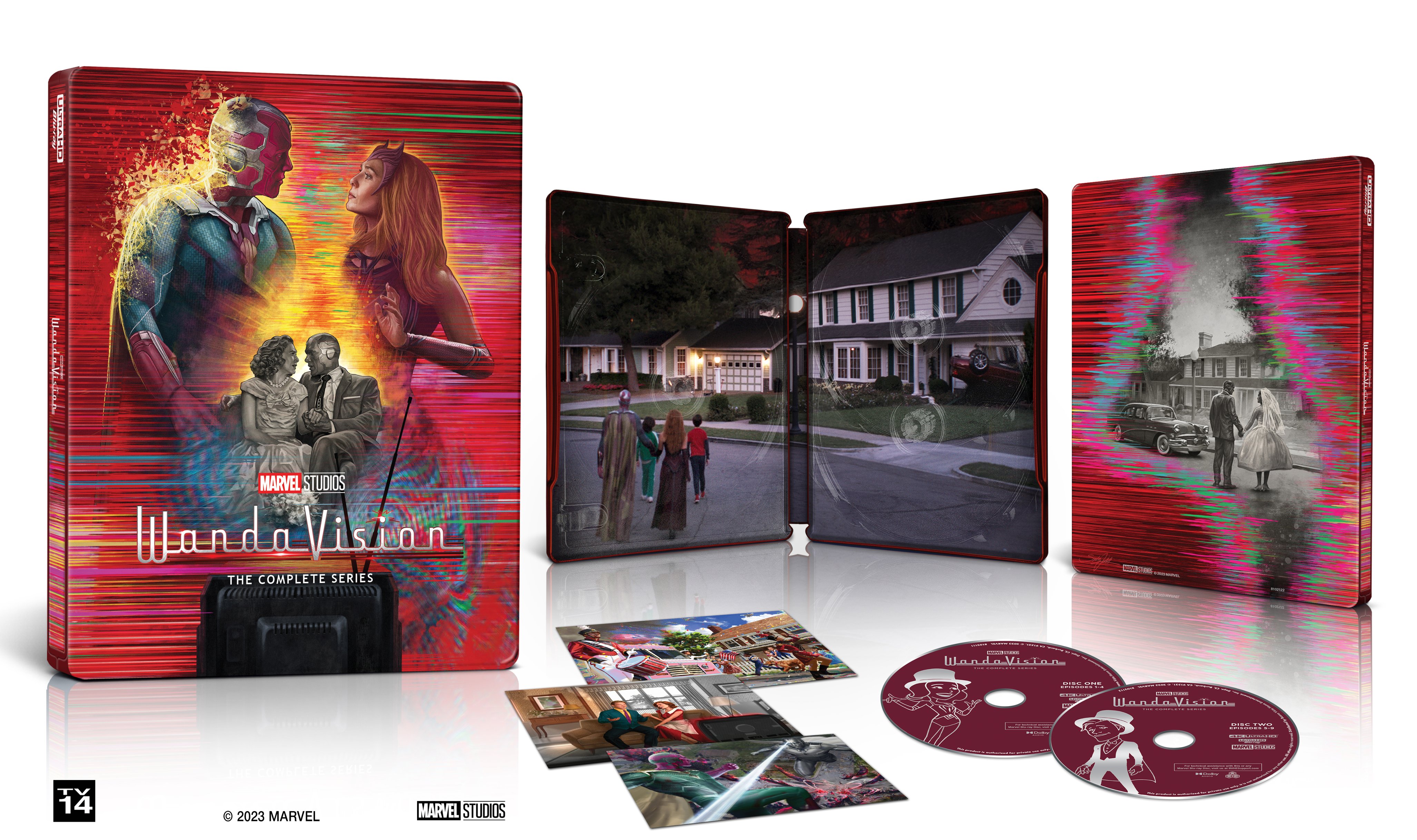 WandaVision: The Complete Series [SteelBook] [Collector's Edition] [4K Ultra HD Blu-ray]