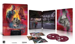 WandaVision: The Complete Series [SteelBook] [Collector's Edition] [4K Ultra HD Blu-ray] - Front_Zoom