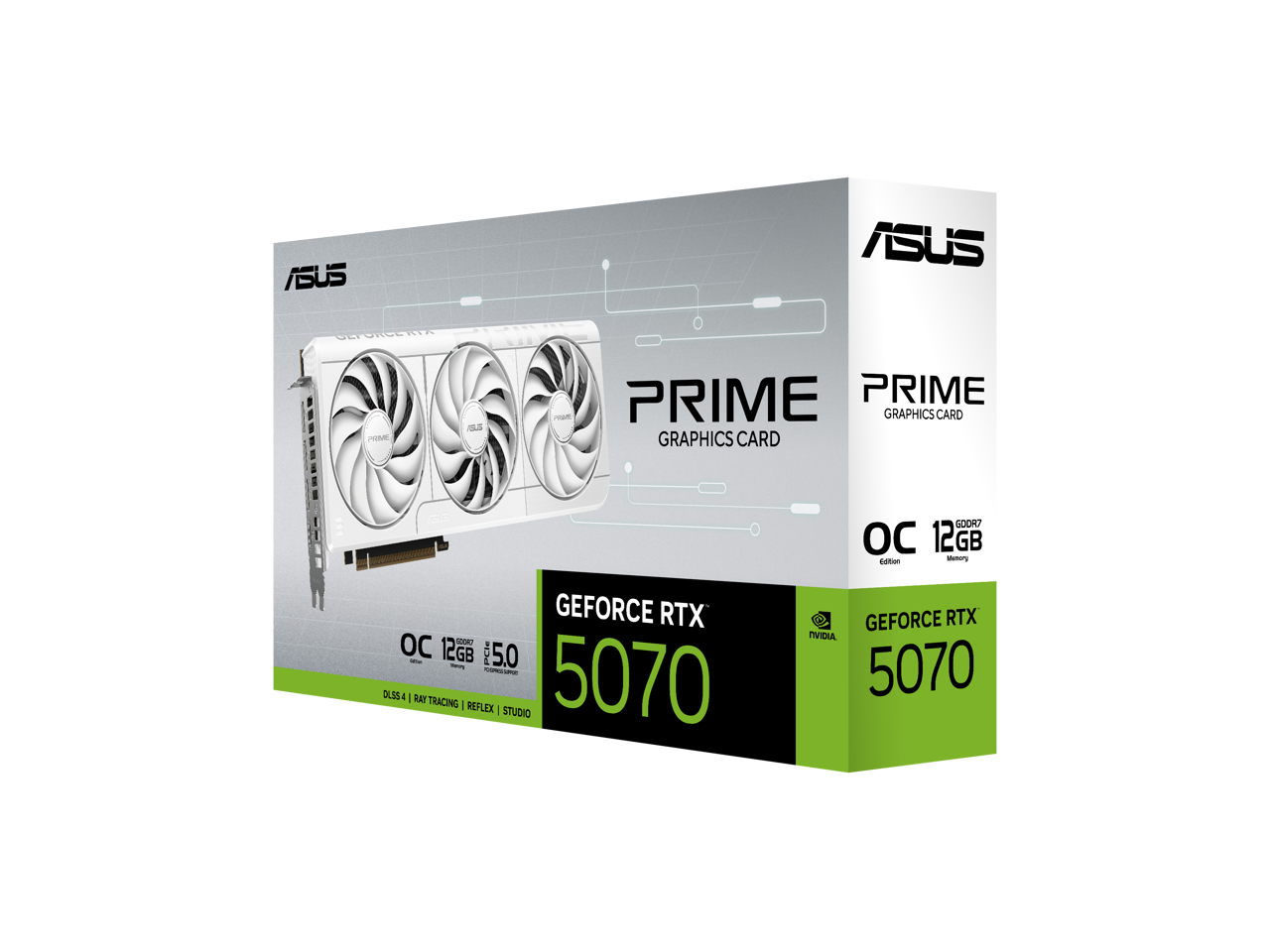 ASUS PRIME GeForce RTX 5070 12GB GDDR7 PCI Express 5.0 x16 ATX