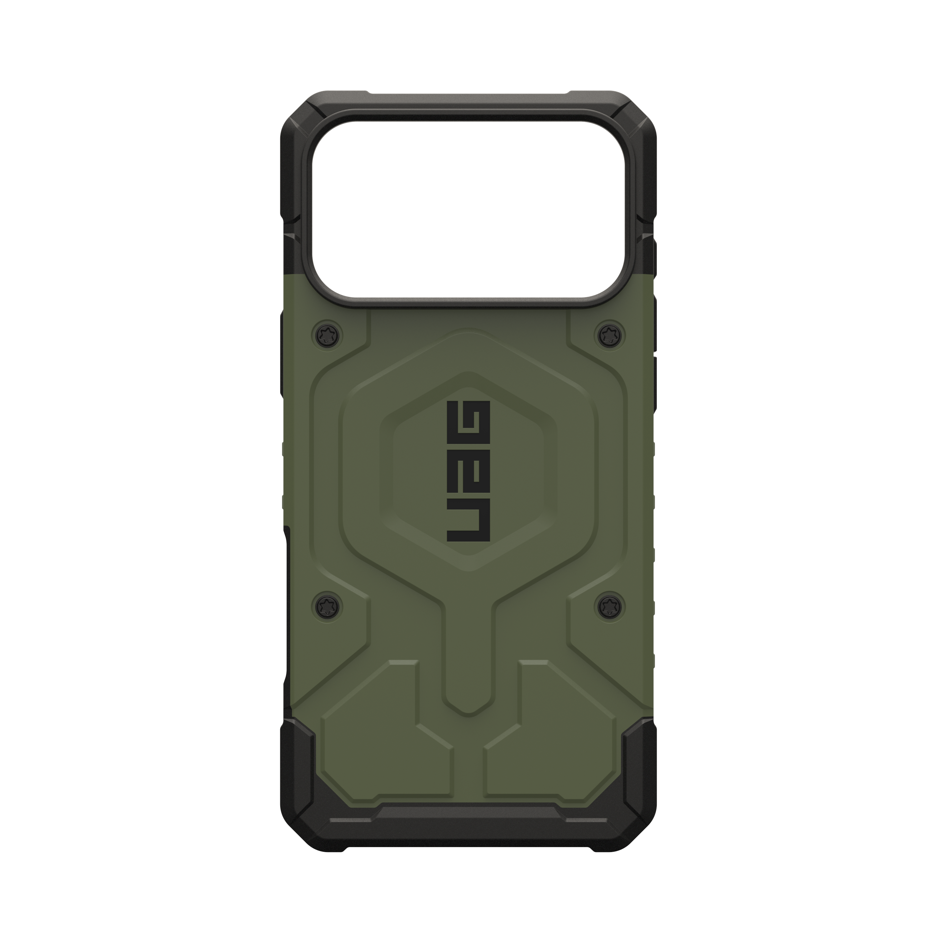 Alt View 1. UAG - Pathfinder Series Case with Magsafe for Apple iPhone 17 Pro Max - Olive Drab.