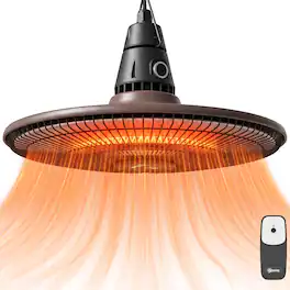 Outsunny - Electric Patio Heater - Brown