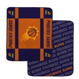 Pegasus - Phoenix Suns 60- x 70- Reverse Block Wordmark Double-Sided Blanket - Multicolor