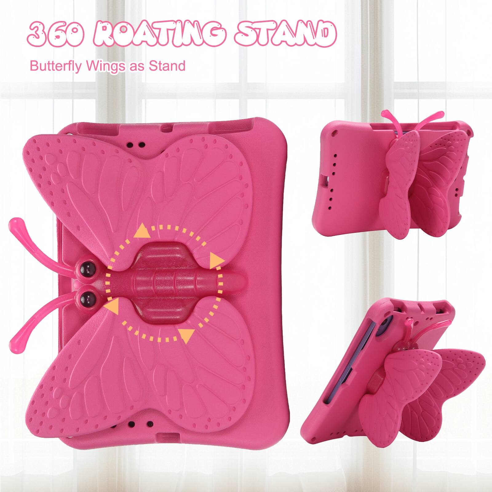 360 ROTATING STAND  
Butterfly Wings as Stand