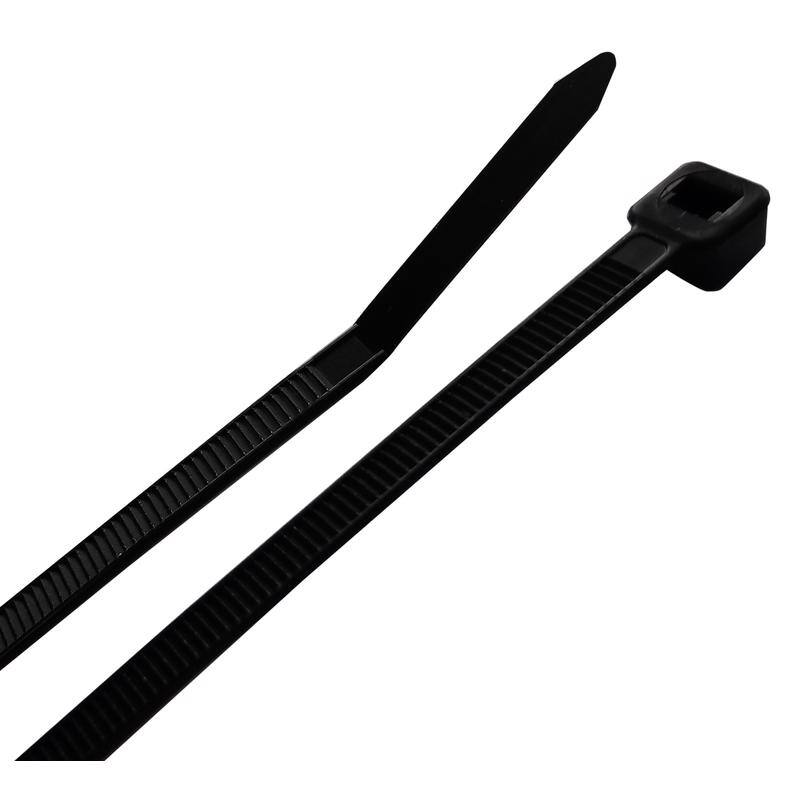 Angle. Steel Grip - Steel Grip 8 in. L Black Cable Tie 20 pk.