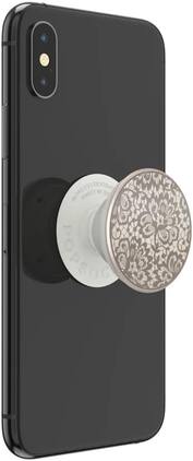 PopSockets - PopSocket PopGrip Lasercut Lace - Metal Floral