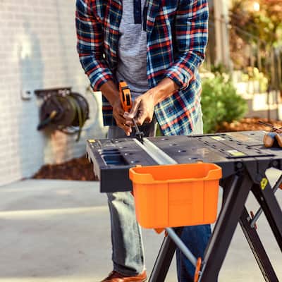 WORX Pegasus Multi Function 2 in 1 Folding Work Table & Sawhorse WORX Pegasus Multi Function 2 in 1 Folding Work Table & Sawhorse