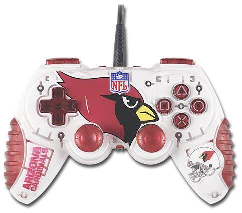 Front Standard. Mad Catz - Arizona Cardinals PlayStation 2 Control Pad Pro.