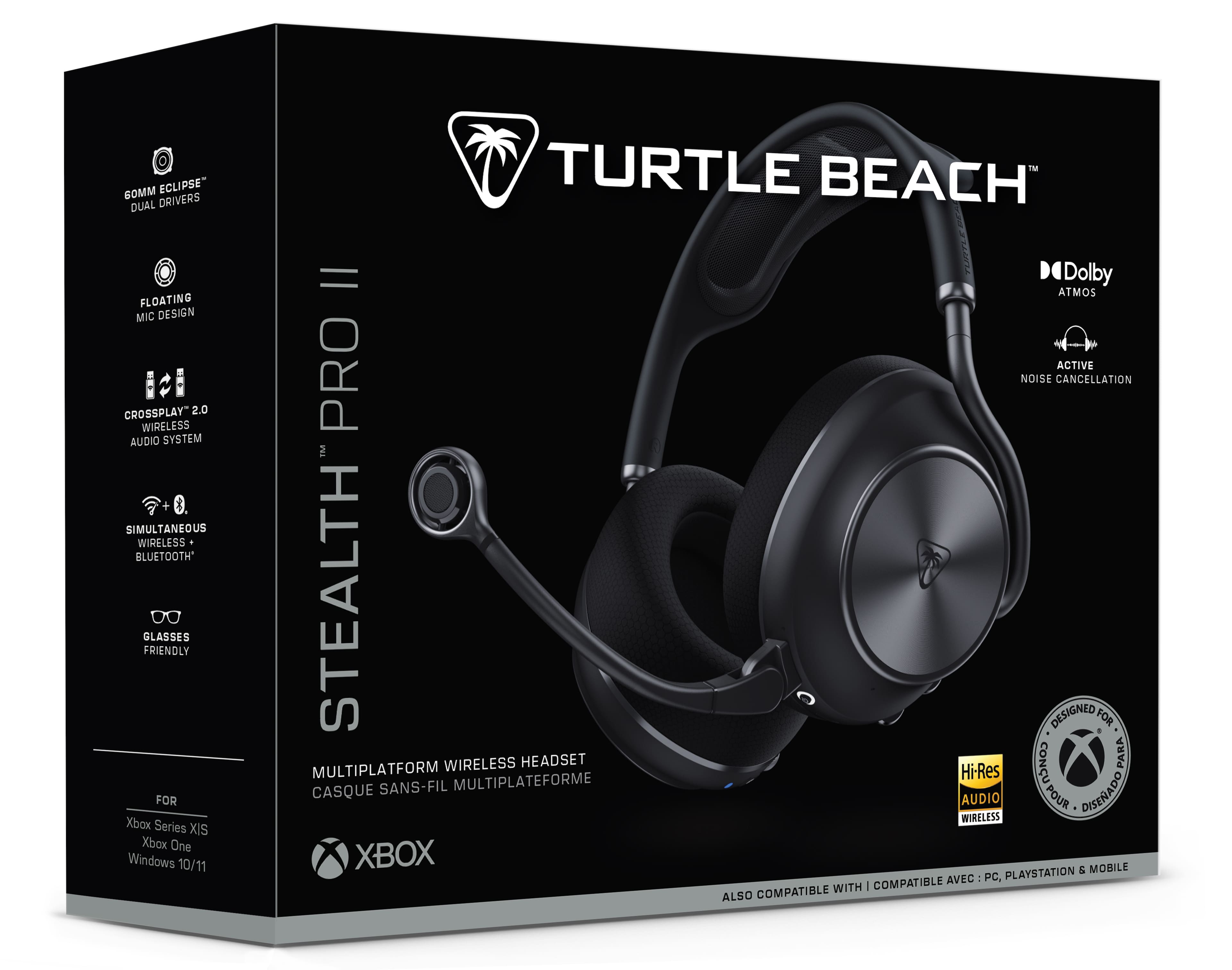 Turtle Beach Stealth Pro II Multiplatform Wireless Over Ear Gaming