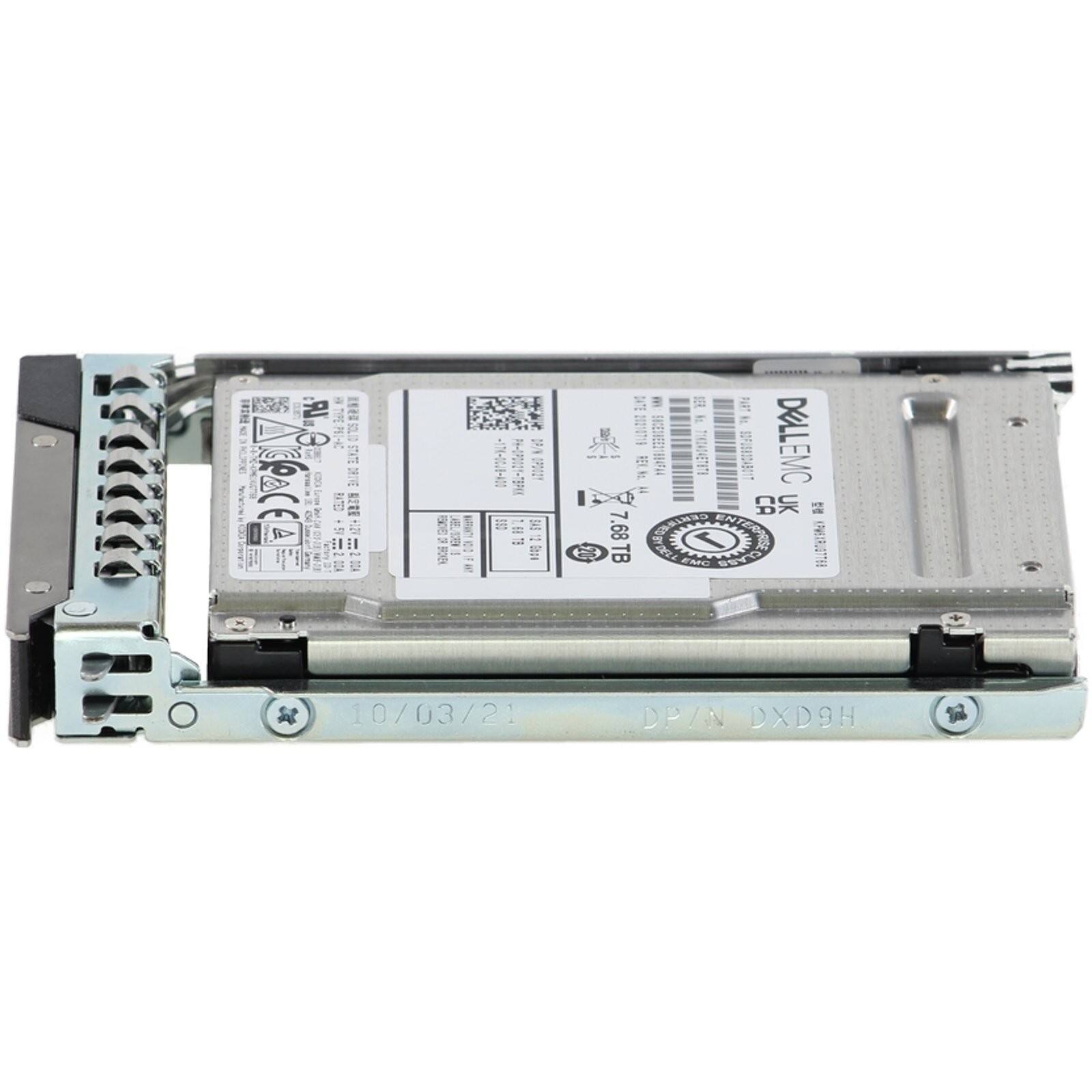 S. I T SLNS E )O I 5 N & I1 1 BOE EE - 5 FOO 2+ N 1-- Hel-420a0-9 E = E a S E AAT i Ealt DELLEMC 13 nali BIDINL B a 7.68TB CAINED ENT TB ae EC SEO NEITELL 10/03/21 10/ DP/N DXD9H