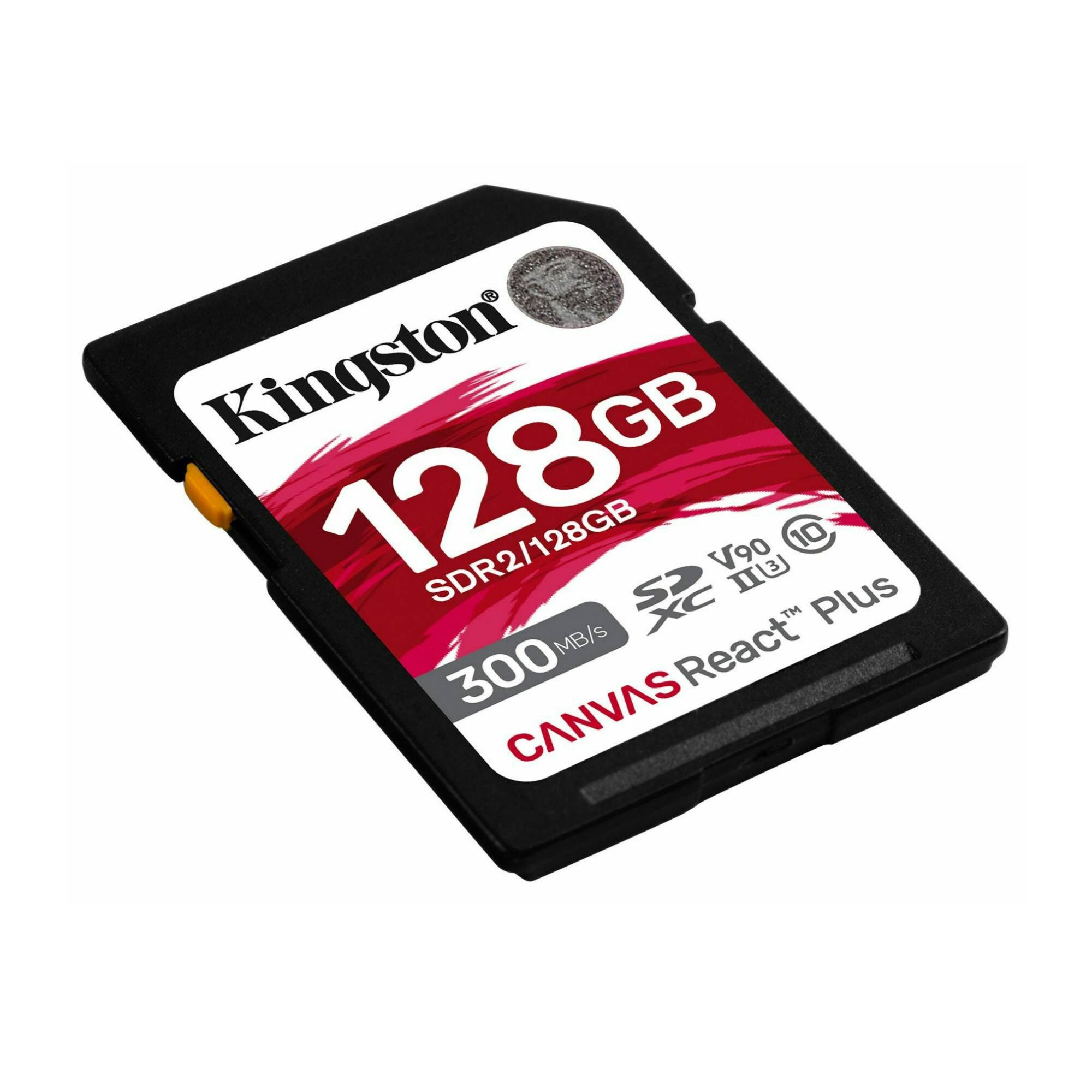 Kingston Canvas React Plus 128GB U3 V90 SDXC UHS II SD Card - Best Buy