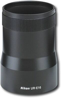 Front Standard. Nikon - Fish-Eye Lens Converter for Nikon Coolpix 8400.