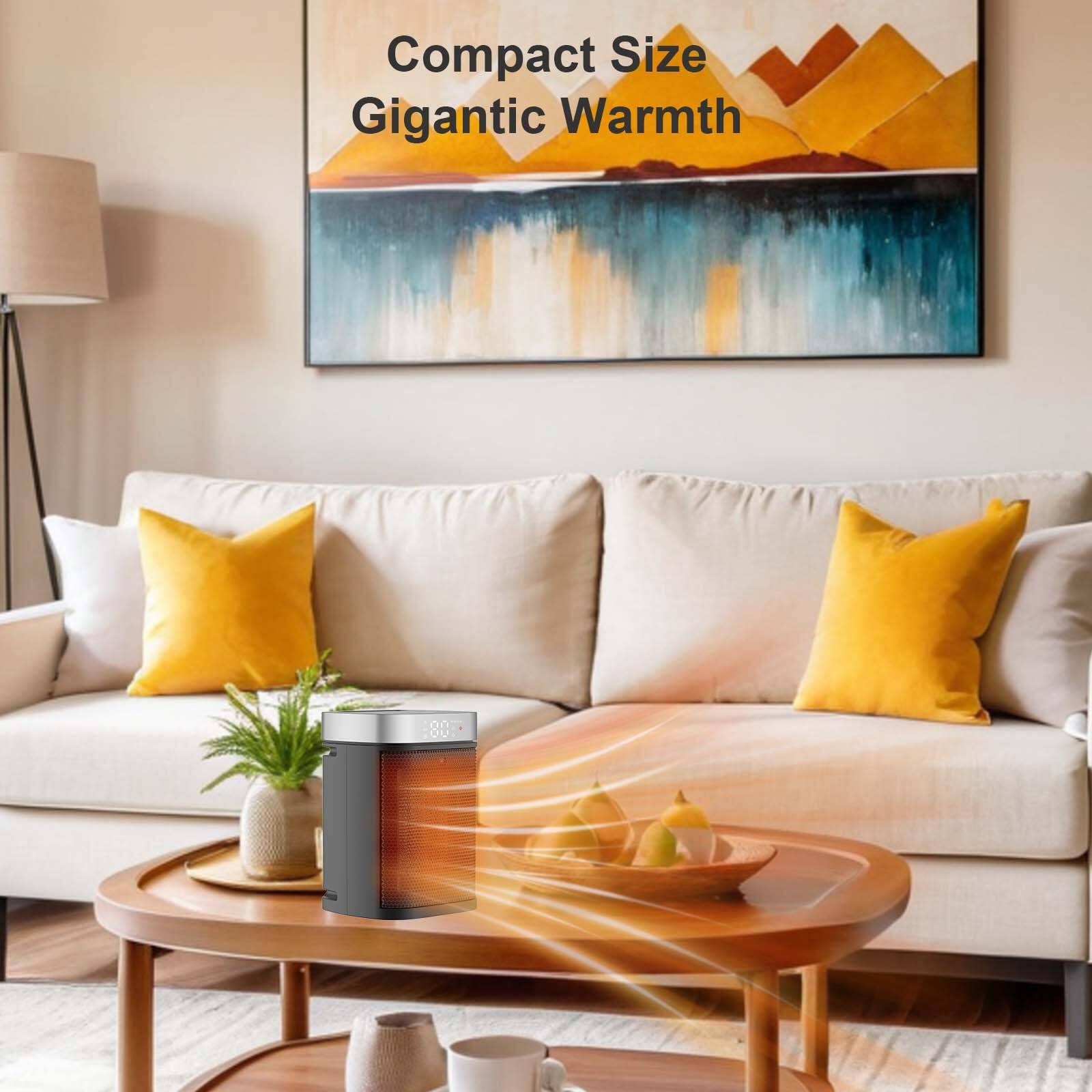 Compact Size  
Gigantic Warmth