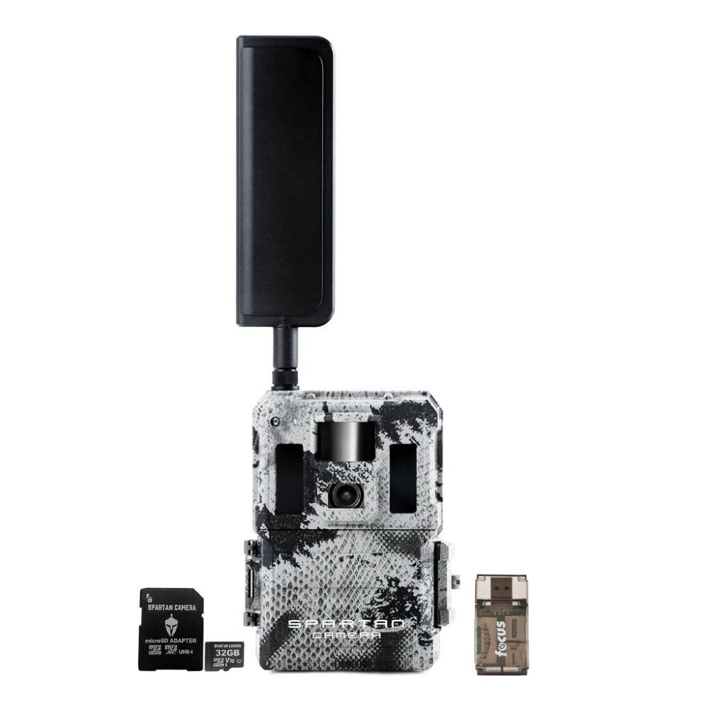 Spartan Camera - Spartan GoLive2 4G/LTE Trail Camera Bundle with 32GB Memory Card and Card Reader