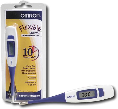 Front Standard. Omron - Flexible Digital Thermometer.