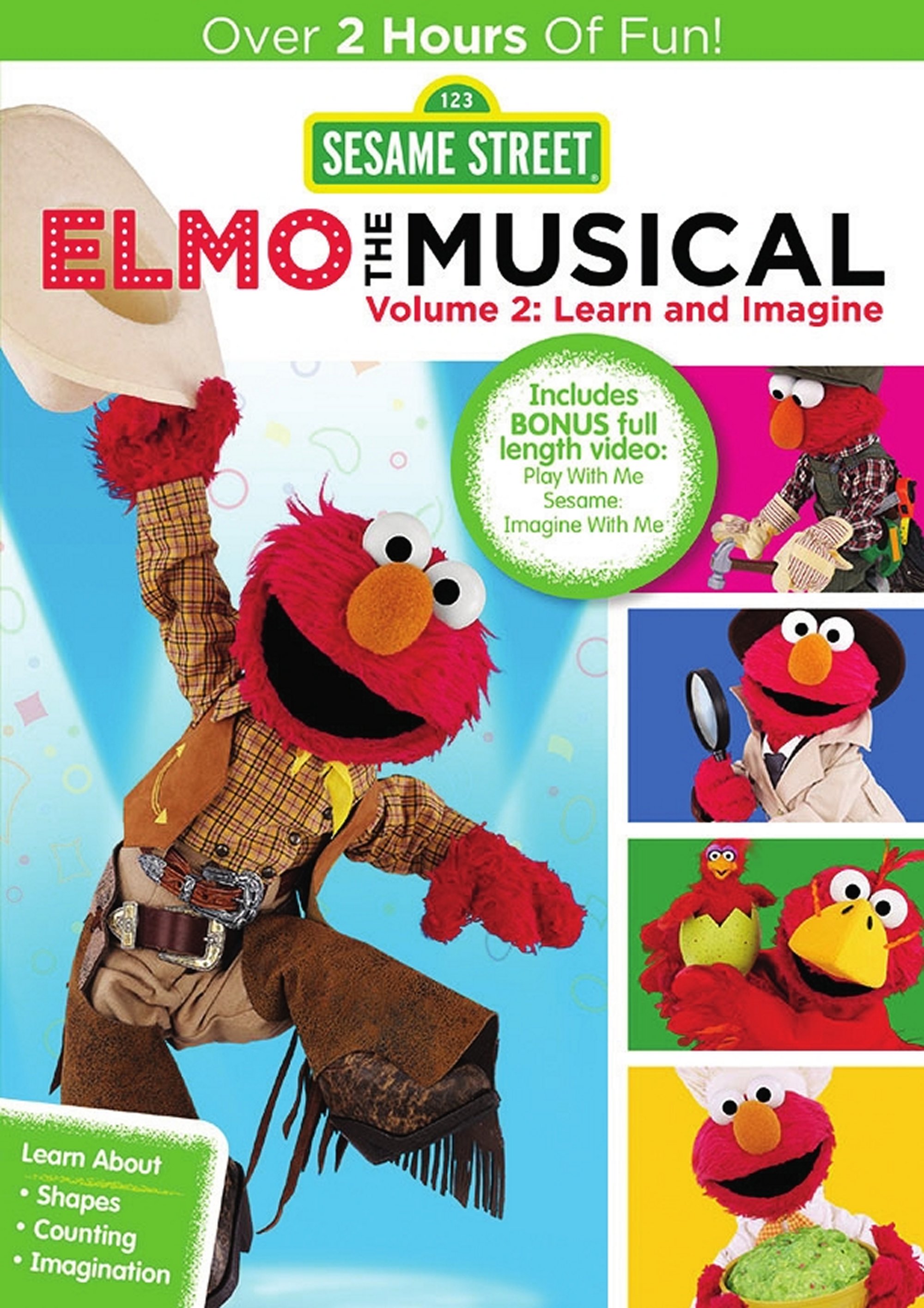 Sesame Street Elmo The Musical Vol 2 Learn And Imagine Dvd Best Buy
