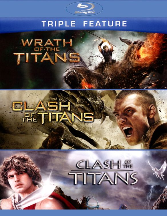  Wrath of the Titans/Clash of the Titans (2010)/Clash of the Titans (1981) [3 Discs] [Blu-ray]