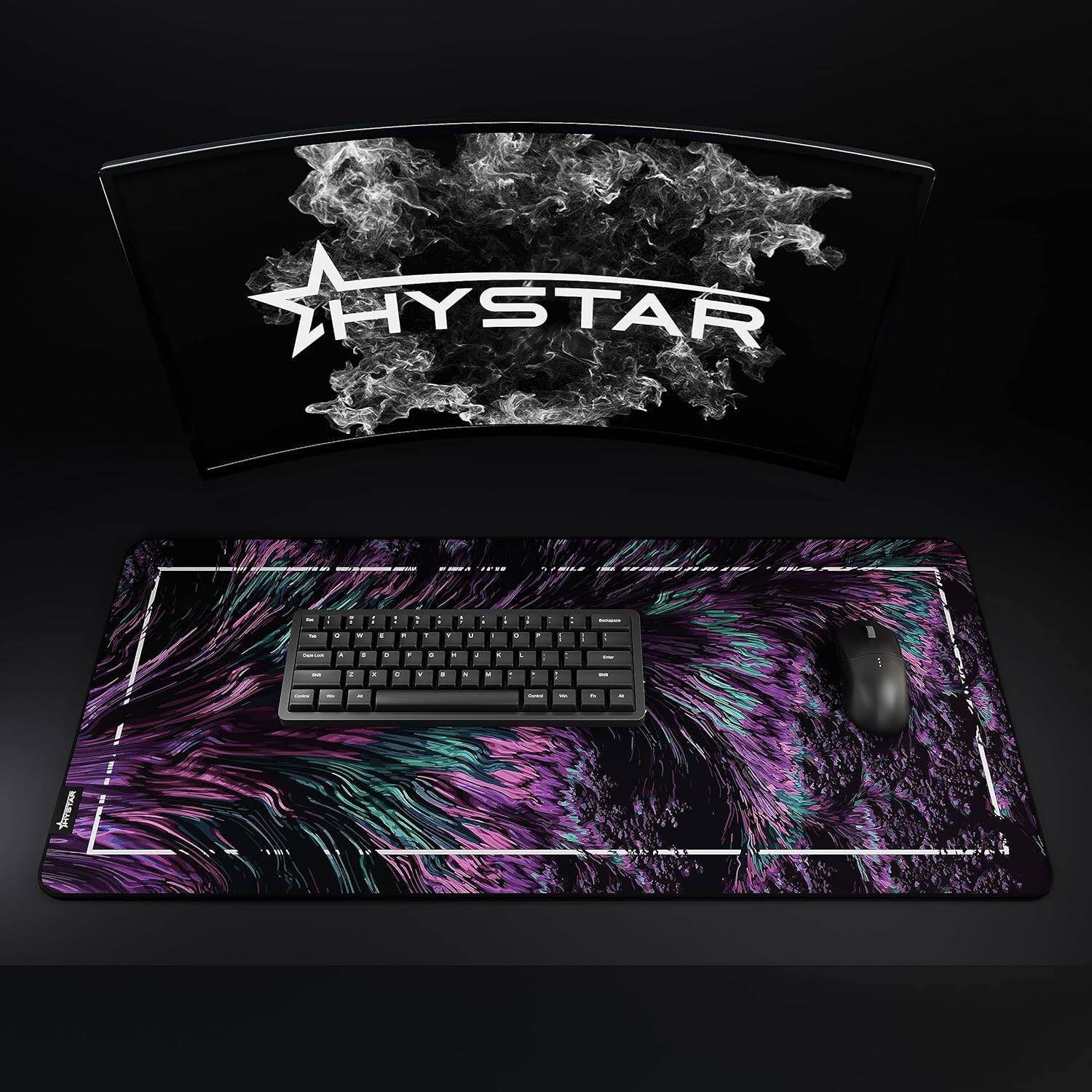Alt View 5. Hystar - Extended Gaming Mouse Pad | XXXL 45" x 20" | - Dreamy Death.