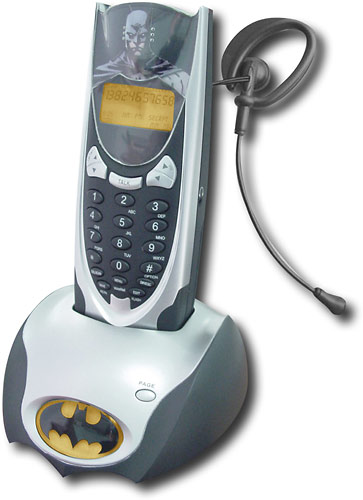 Best Buy: Kids Station Toys Batman Cordless Phone With Caller ID KSM6012