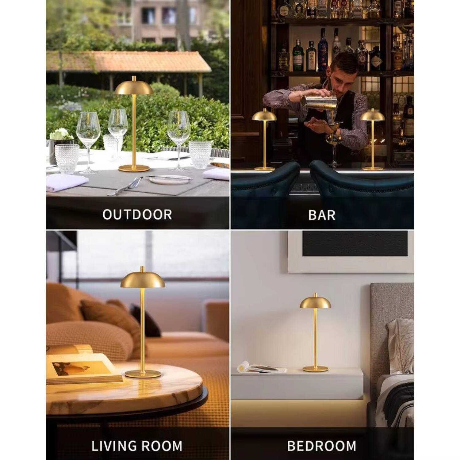 OUTDOOR  
BAR  
LIVING ROOM  
BEDROOM