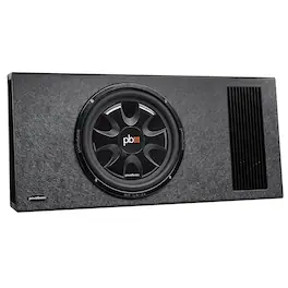 Powerbass - PS-AWB121T - 12" Single Loaded Amplified Truck Box - Black/Gray