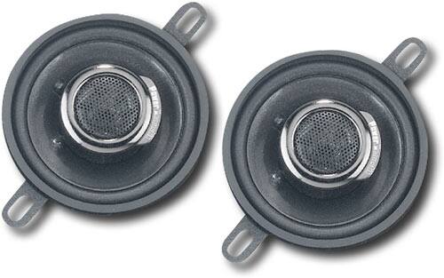 Front Standard. Power Acoustik - 3-1/2" 2-Way Full-Range Car Speakers with Dome Tweeters (Pair).
