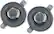 Front Standard. Power Acoustik - 3-1/2" 2-Way Full-Range Car Speakers with Dome Tweeters (Pair).