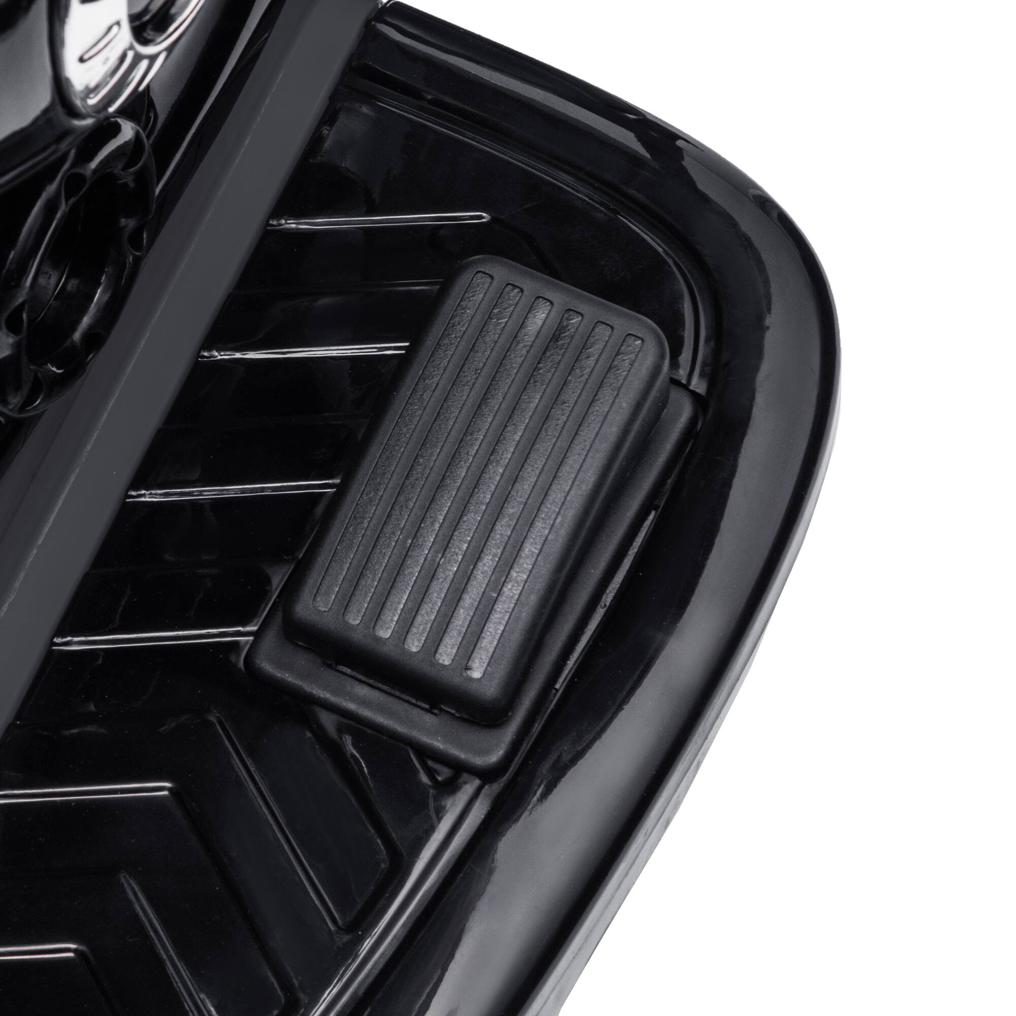 Alt View 5. Qaba - Electric Motorcycle for Kids, 3 Wheel 6V Battery Chopper Motorbike, Ride on with Headlights, Music, Fwd&Reverse for 3-6.