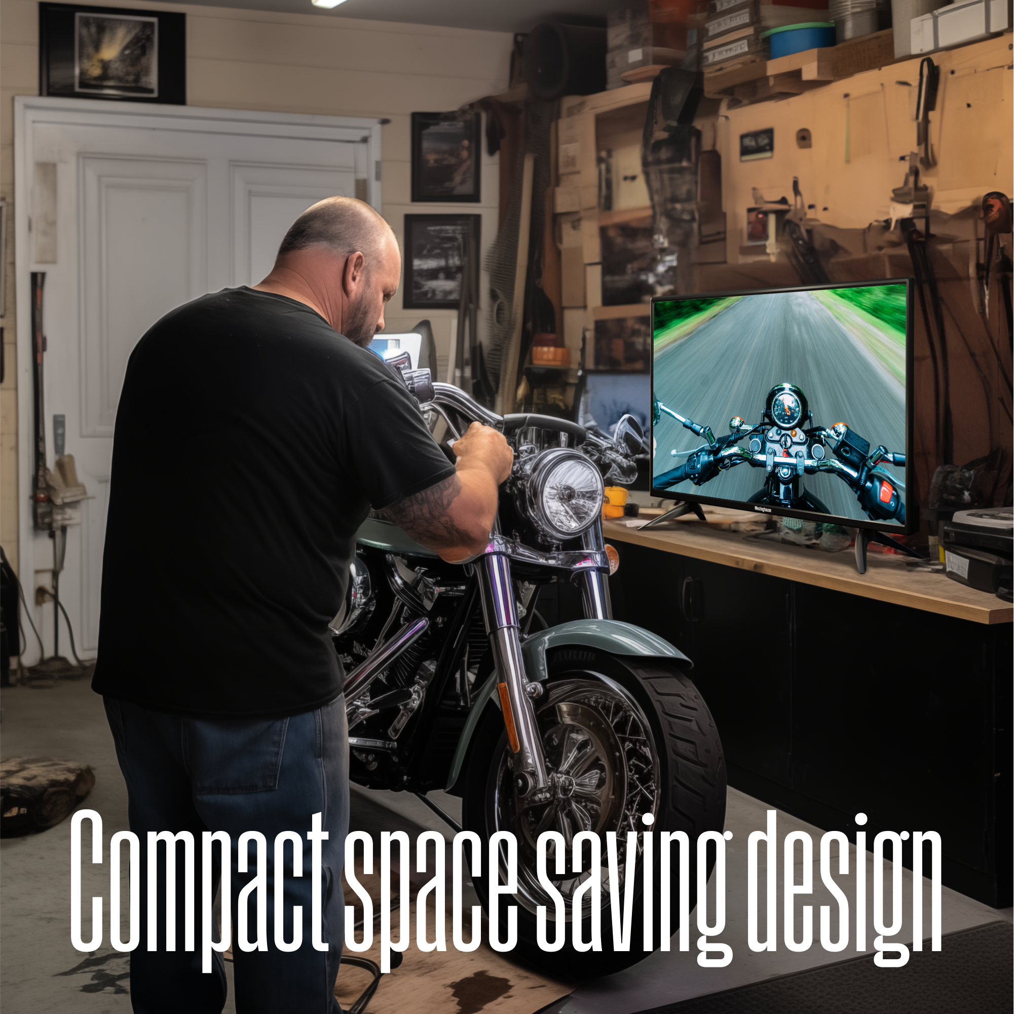 Compact space saving design