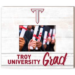 Jardine - Troy University Trojans 13.5" x 11.5" Grad Frame - White