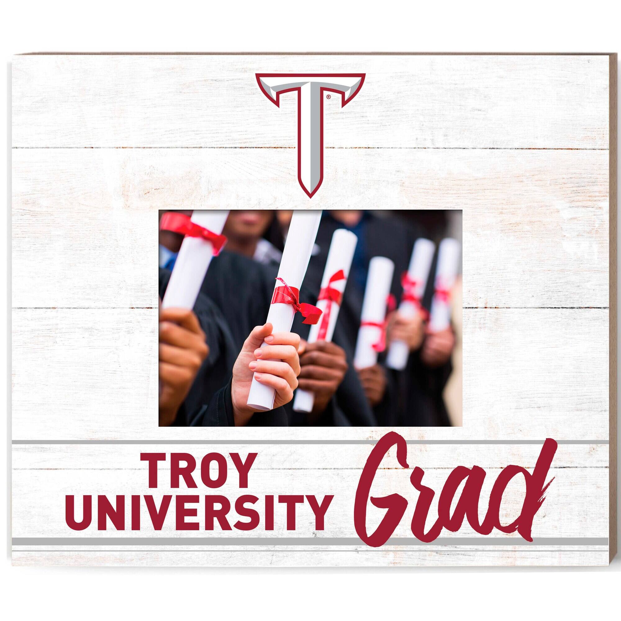 Troy University Trojans 13.5" x 11.5" Grad Frame