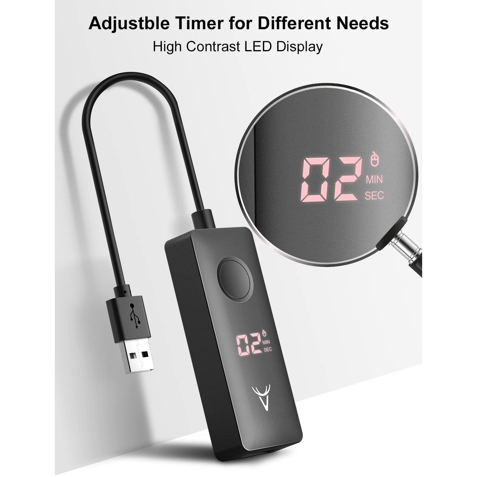 Adjustable Timer for Different Needs  
High Contrast LED Display  
02 MIN SEC