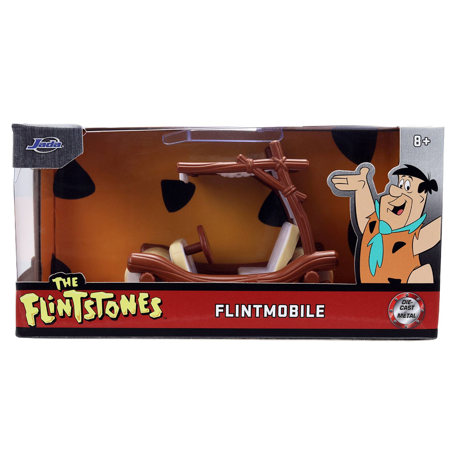 Jada  
8+  
THE FLINTSTONES  
FLINTMOBILE  
DIE-CAST METAL