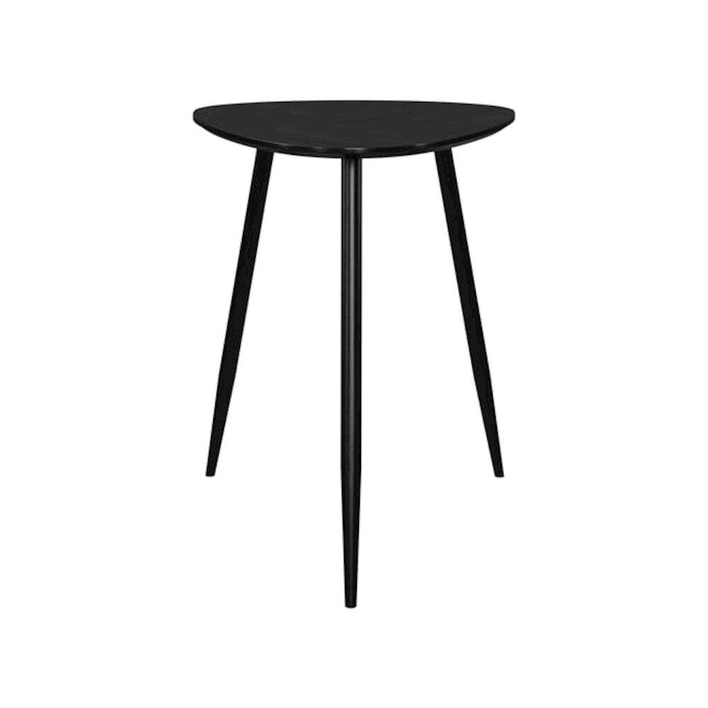 Alt View 3. Coaster Co. of America - Odessa 3-piece Triangular Coffee and End Table Set Black - Black.