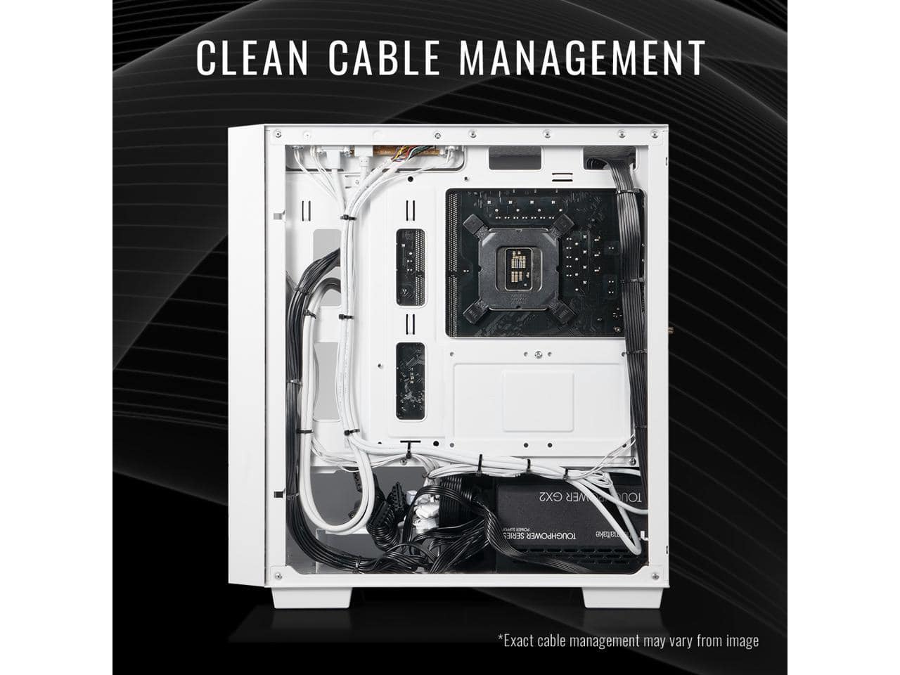 Thermaltake Gaming Desktop PC NE R76 H16 AMD Ryzen 7 5700 16GB