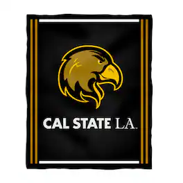 Vive La Fete - Cal State L.A. Golden Eagles 36'' x 48'' Big Mascot Blanket - Black