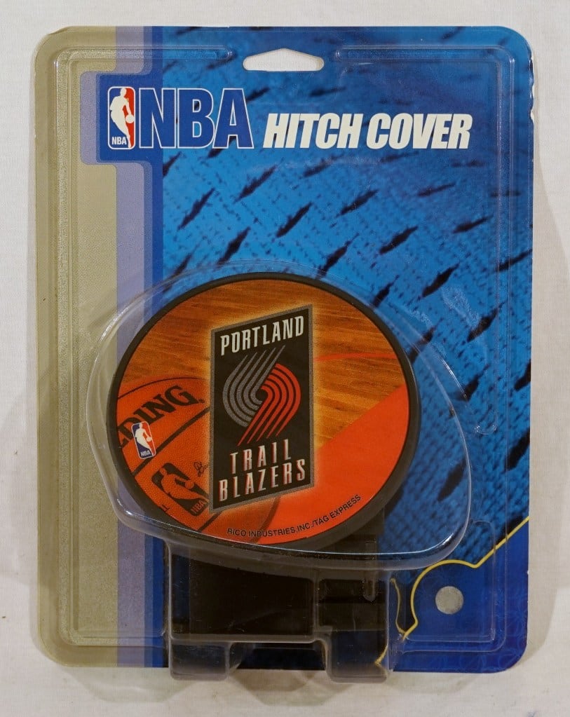 Rico Industries - Portland Trail Blazers NBA Plastic Trailer Hitch Cover for 2" receiver insert - Multi