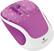 Alt View 11. Logitech - M325c Wireless Optical Mouse - Purple Fireworks.