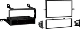 Metra Dash Kit for Select 2004 2015 Nissan Titan DDIN Black 95-7405 ...